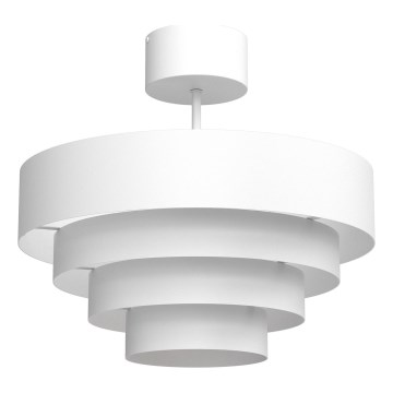 Lampadario a plafone RINGS 2xE27/15W/230V bianco