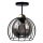 Lampadario a plafone SOLO BLACK 1xE27/60W/230V nero/oro