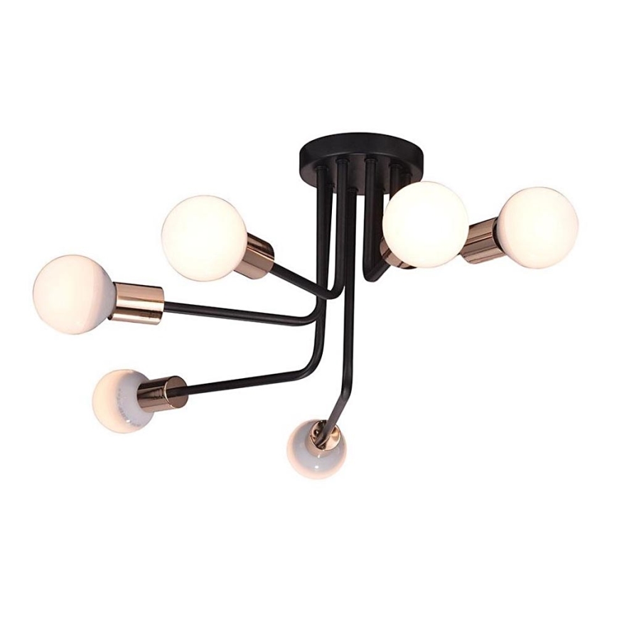 Lampadario a plafone SPILL 6xE27/60W/230V