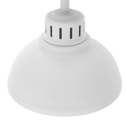 Lampadario a plafone SVEN 1xE27/15W/230V bianco