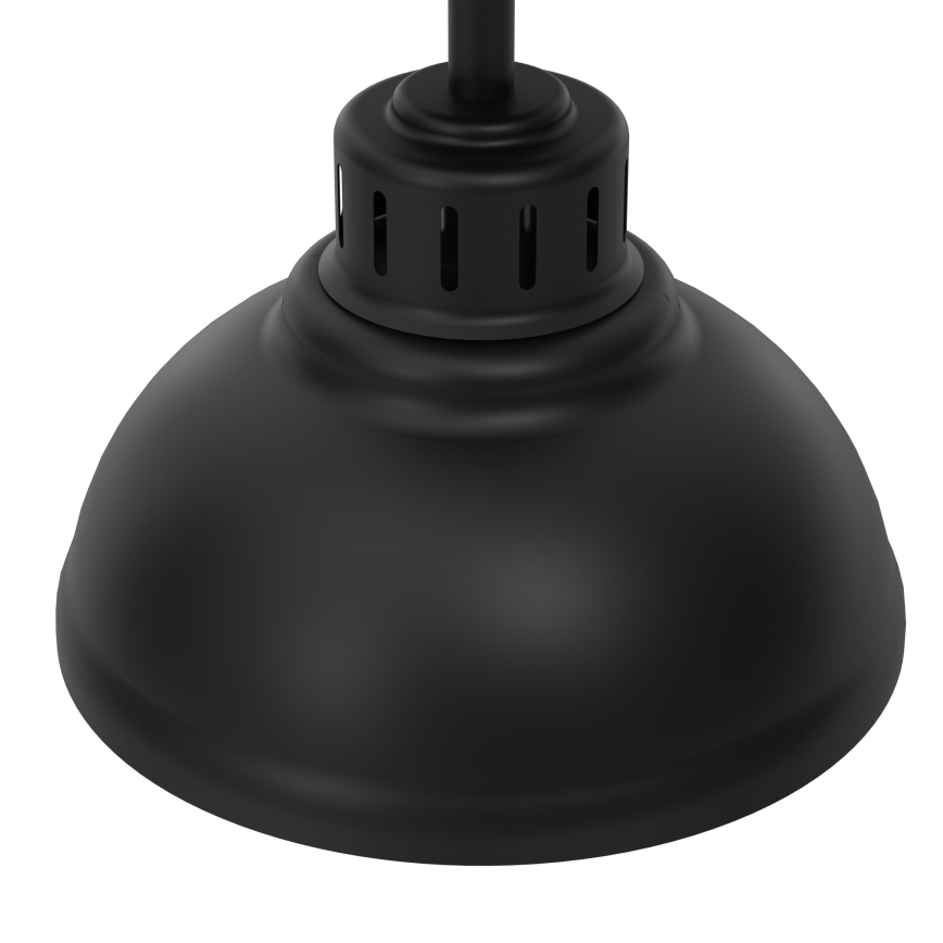Lampadario a plafone SVEN 1xE27/15W/230V nero/oro