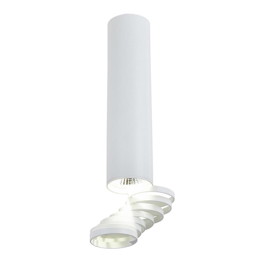 Lampadario a plafone TUBA 1xGU10/50W/230V bianco