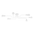 Lampadario a plafone VECTOR 6xE27/15W/230V bianco