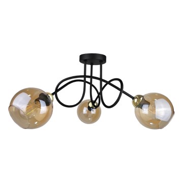 Lampadario a plafone VENUS GOLD 3xE27/60W/230V