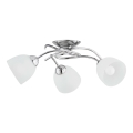 Lampadario a plafone VERWIL 3xE27/15W/230V cromo lucido