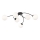 Lampadario a plafone VIBRA 6xE14/10W/230V nero/bianco