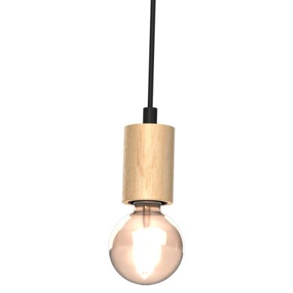 Lampadario a plafone VIGA 3xE27/60W/230V legno