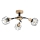 Lampadario a plafone VIVIANE 3xE27/60W/230V quercia