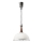 Lampadario a scomparsa CHIARA 1xE27/60W/230V argento/marrone/faggio