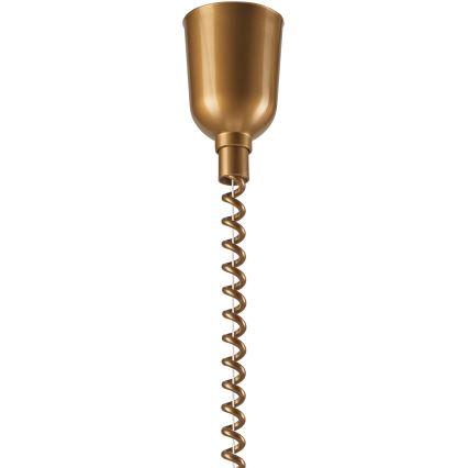 Lampadario a scomparsa CHIARA 1xE27/60W/230V marrone/rovere
