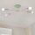 Lampadario a soffitto CAMBRIDGE 4xE27/15W/230V verde/rosa
