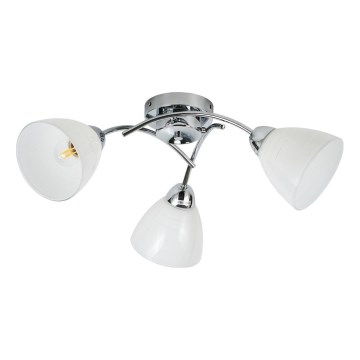 Lampadario a soffitto CLARA 3xE27/15W/230V cromo lucido