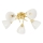 Lampadario a soffitto CLARA 5xE27/15W/230V, finitura oro
