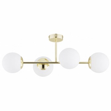 Lampadario a soffitto GLORENA 4xE14/10W/230V oro