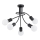 Lampadario a soffitto PLENA 5xE27/15W/230V nero