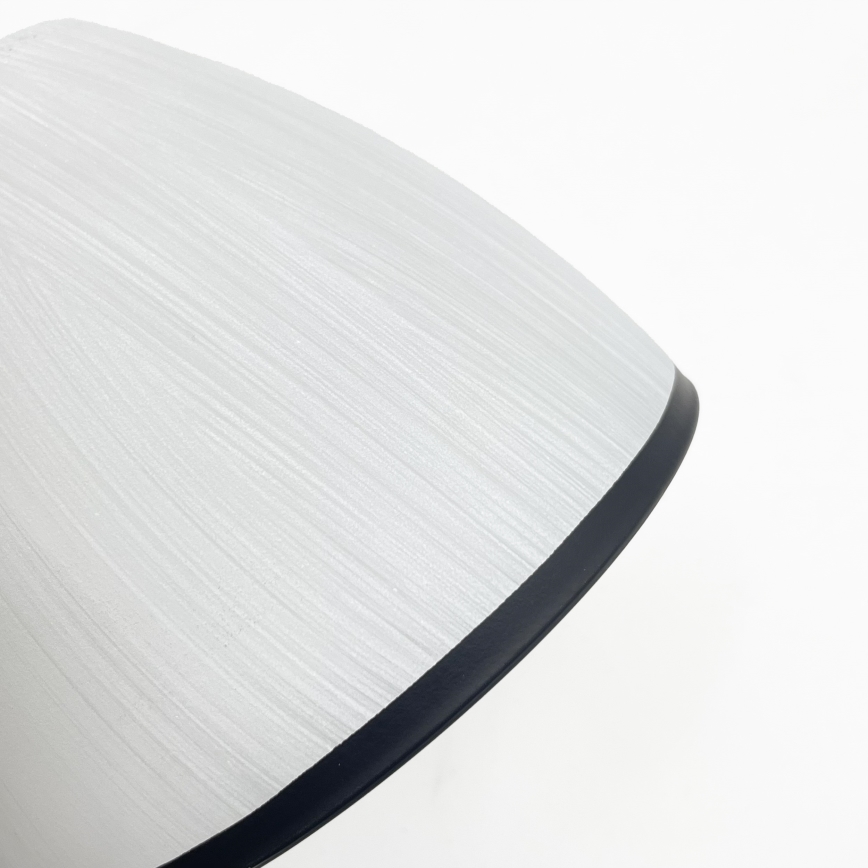 Lampadario a soffitto RETRO 5xE27/60W/230V nero/bianco