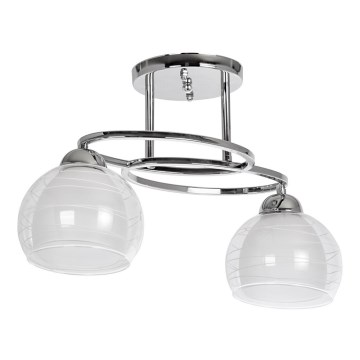 Lampadario a sospensione 2xE27/60W/230V