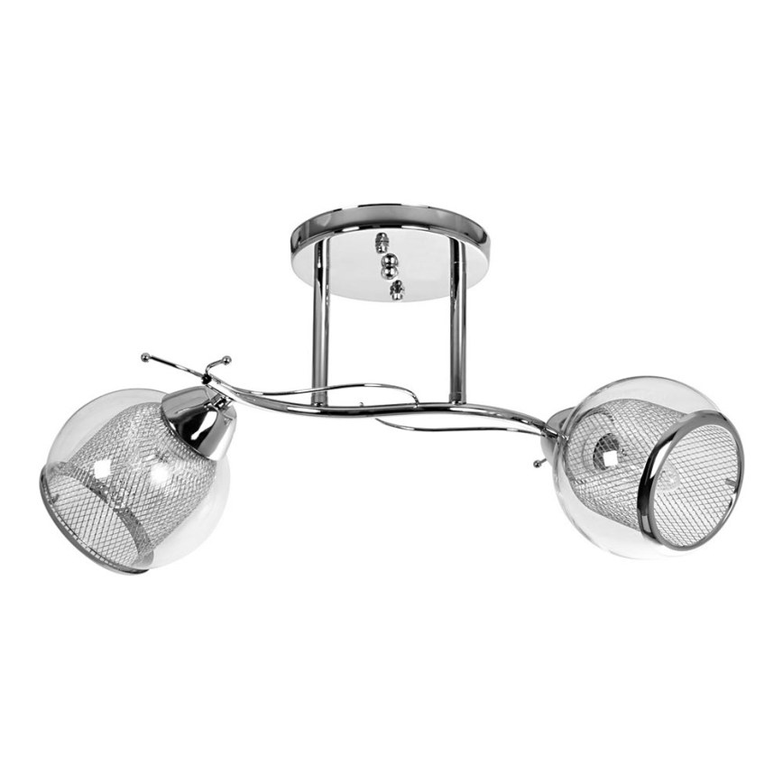 Lampadario a sospensione 2xE27/60W/230V