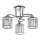 Lampadario a sospensione 3xE27/60W/230V