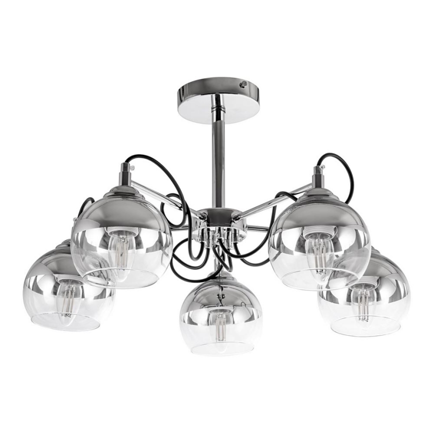 Lampadario a sospensione 5xE27/60W/230V