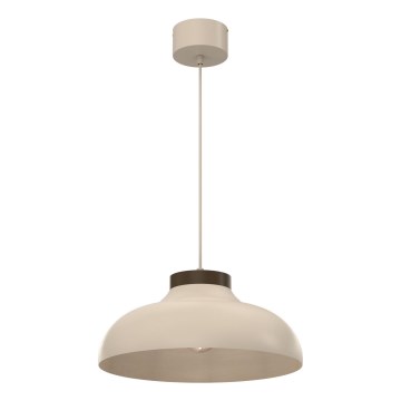 Lampadario a sospensione a filo BASCA 1xE27/15W/230V beige/marrone