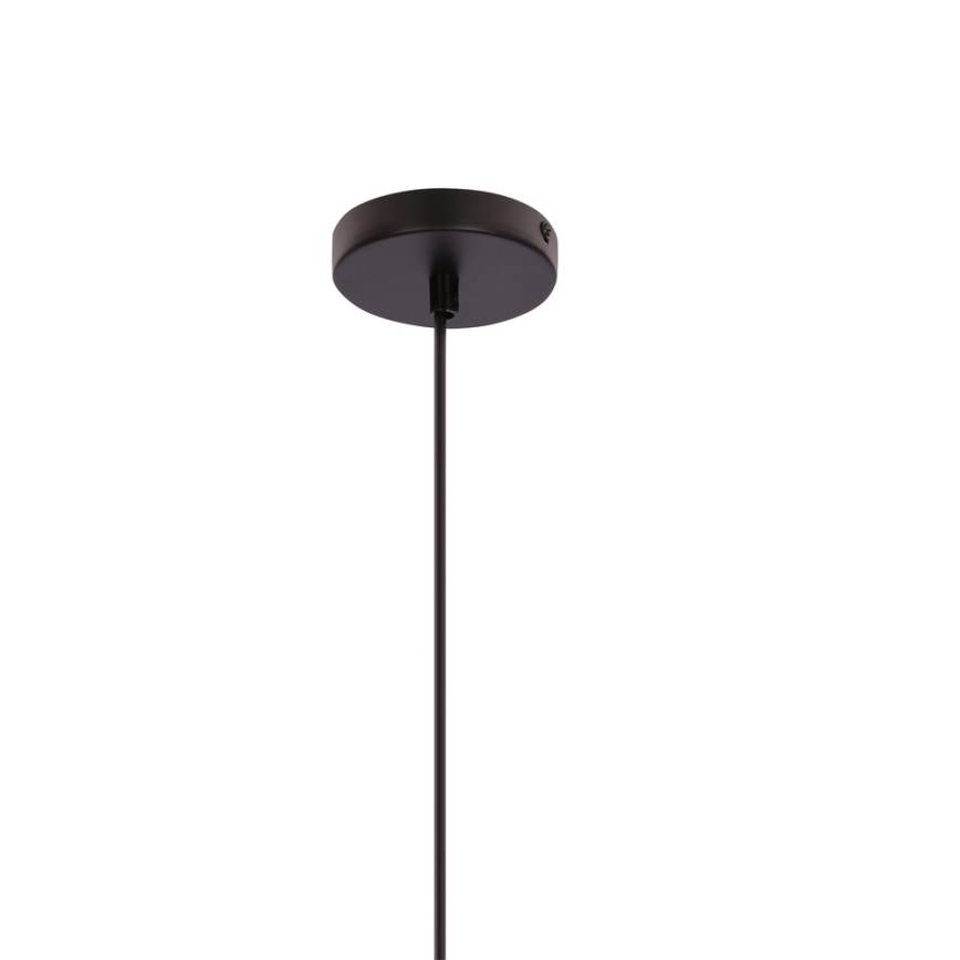 Lampadario a sospensione AFRICA 1xE27/40W/230V diametro 40 cm marrone/crema