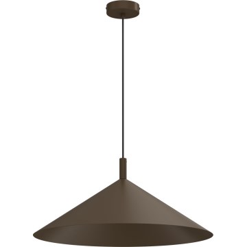 Lampadario a sospensione ANEGA 1xGX53/15W/230V Ø 50 cm marrone