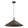 Lampadario a sospensione ANEGA 1xGX53/15W/230V Ø 50 cm marrone