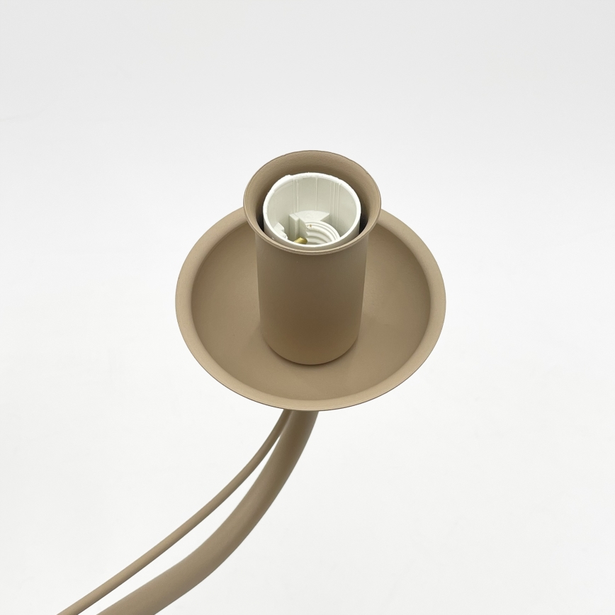 Lampadario a sospensione ANTON con catena 8xE14/60W/230V, beige