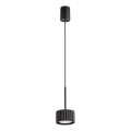 Lampadario a sospensione AURA 1xGX53/10W/230V nero