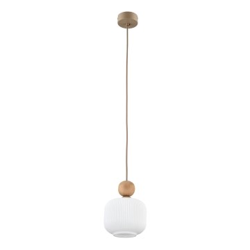 Lampadario a sospensione BALLO 1xE14/10W/230V beige