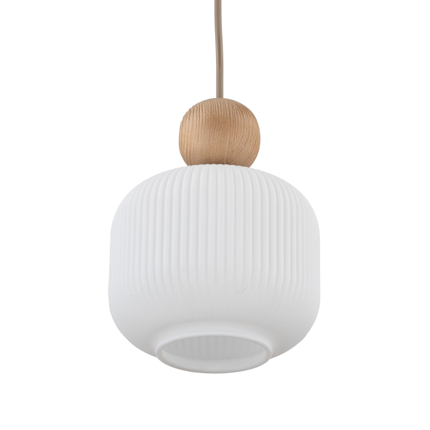 Lampadario a sospensione BALLO 1xE14/10W/230V beige