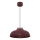 Lampadario a sospensione BASCA 1xE27/15W/230V bordeaux/crema