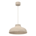 Lampadario a sospensione BASCA su cavo 1xE27/15W/230V, beige