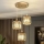 Lampadario a sospensione BELLA 3xE27/40W/230V oro