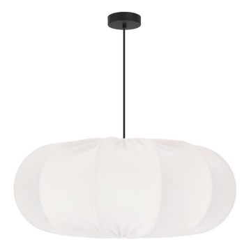 Lampadario a sospensione CAFEE 1xE27/40W/230V diametro 52 cm bianco