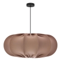Lampadario a sospensione CAFEE 1xE27/40W/230V diametro 52 cm marrone