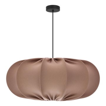 Lampadario a sospensione CAFEE 1xE27/40W/230V diametro 52 cm marrone