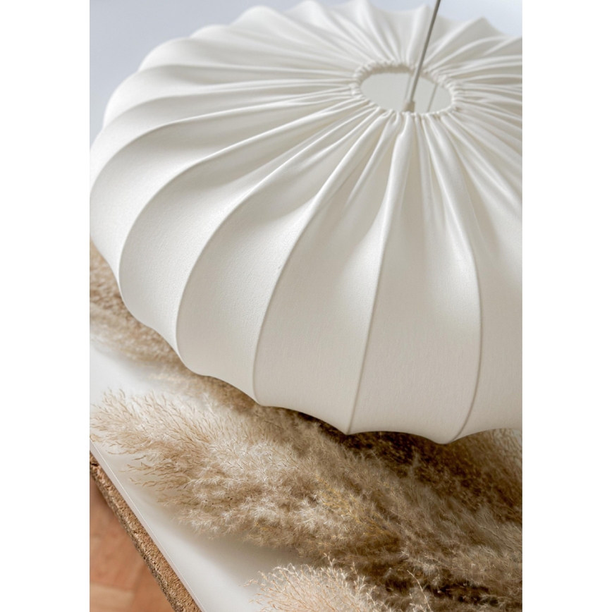 Lampadario a sospensione CAFEE 1xE27/40W/230V Ø 52 cm bianco