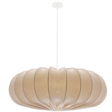 Lampadario a sospensione CAFEE 1xE27/40W/230V Ø 66 cm beige