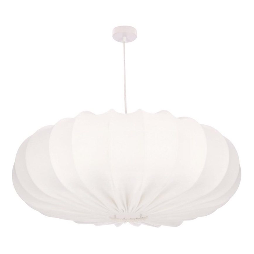 Lampadario a sospensione CAFEE 1xE27/40W/230V Ø 66 cm bianco