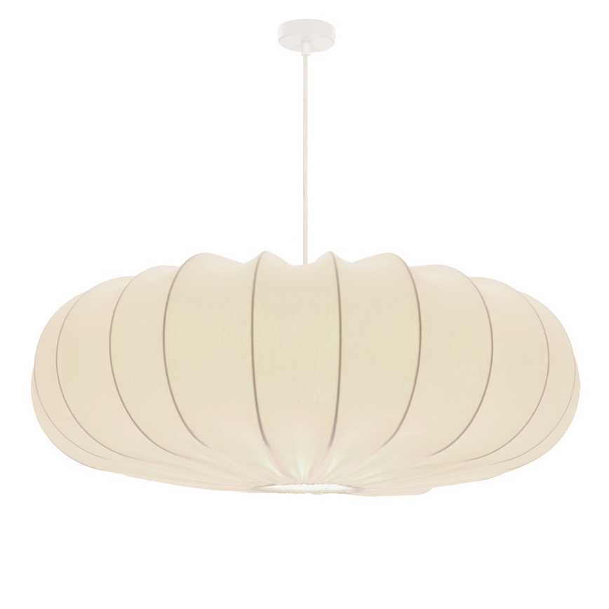 Lampadario a sospensione CAFEE 1xE27/40W/230V Ø 66 cm bianco