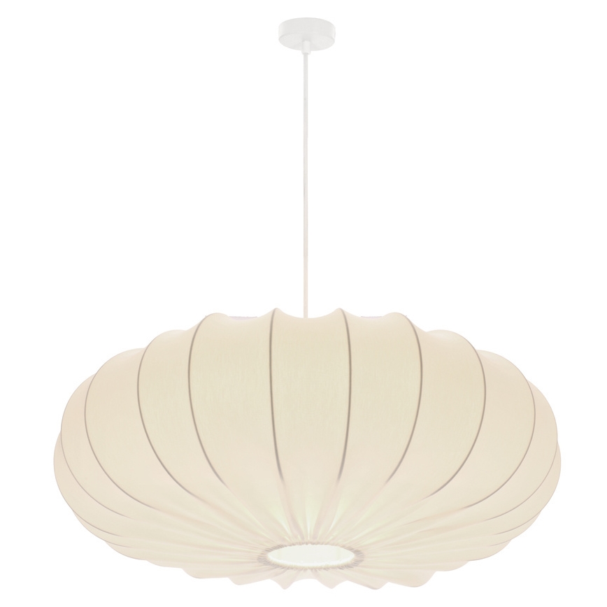 Lampadario a sospensione CAFEE 1xE27/40W/230V Ø 66 cm bianco