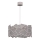 Lampadario a sospensione CAMO 3xE27/15W/230V beige