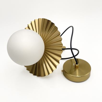 Lampadario a sospensione CHITA 1xG9/5W/230V oro