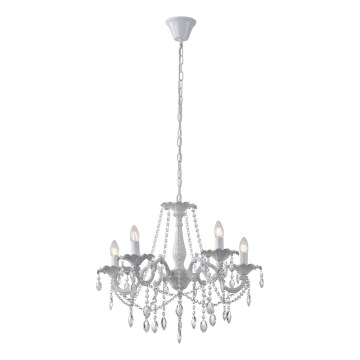 Lampadario a sospensione con catena 5xE14/15W/230V