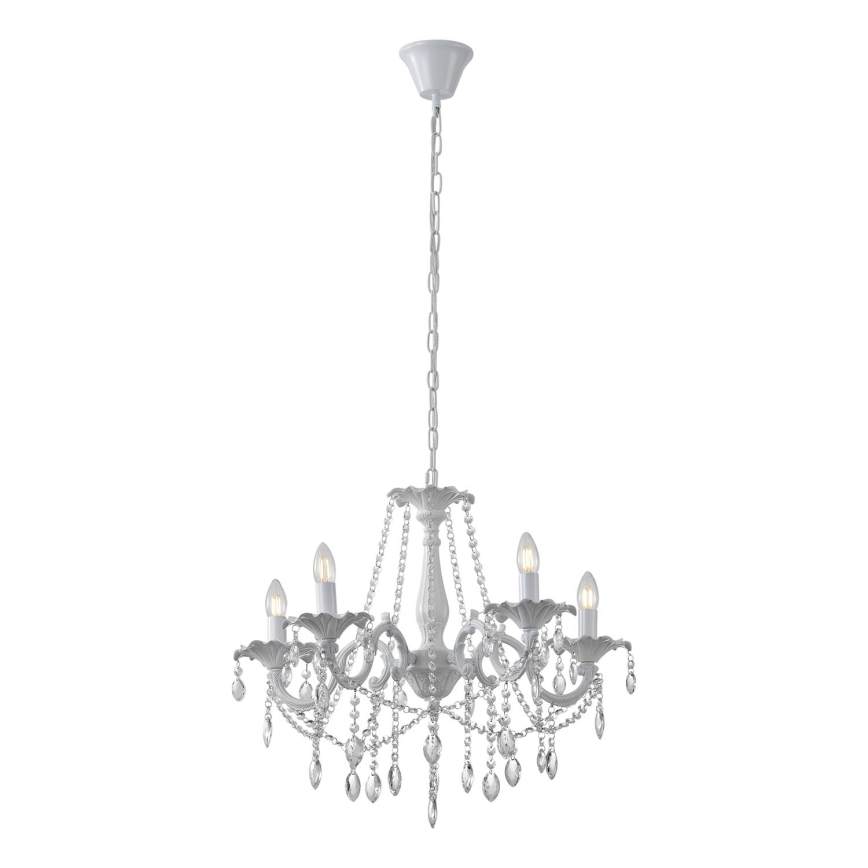 Lampadario a sospensione con catena 5xE14/15W/230V