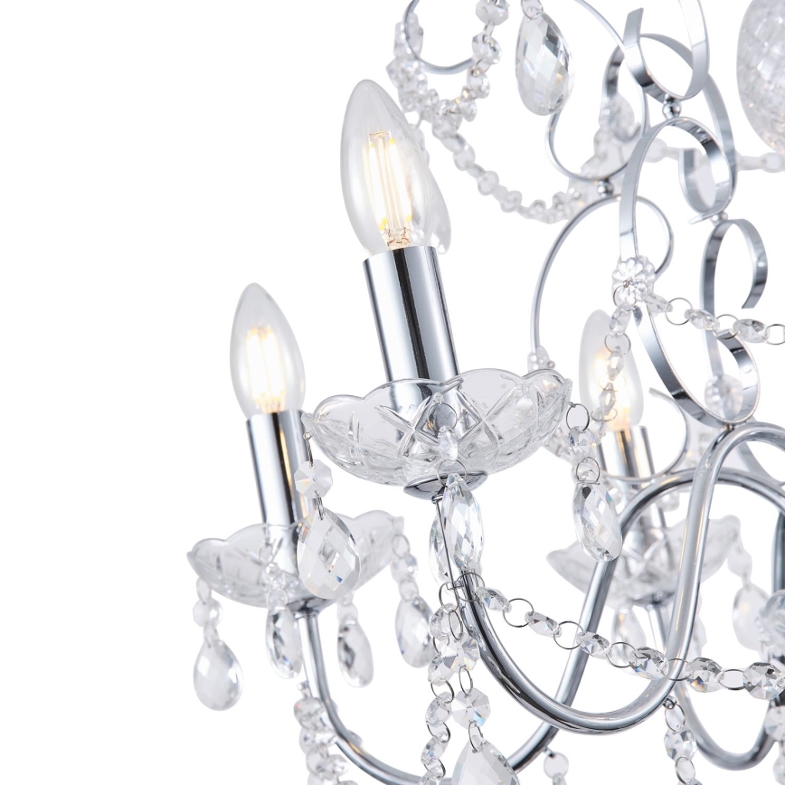 Lampadario a sospensione con catena 6xE14/15W/230V