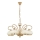 Lampadario a sospensione con catena ASTORIA 5xE27/15W/230V oro