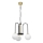 Lampadario a sospensione con catena CAMBRIDGE 3xE14/60W/230V nero/ottone